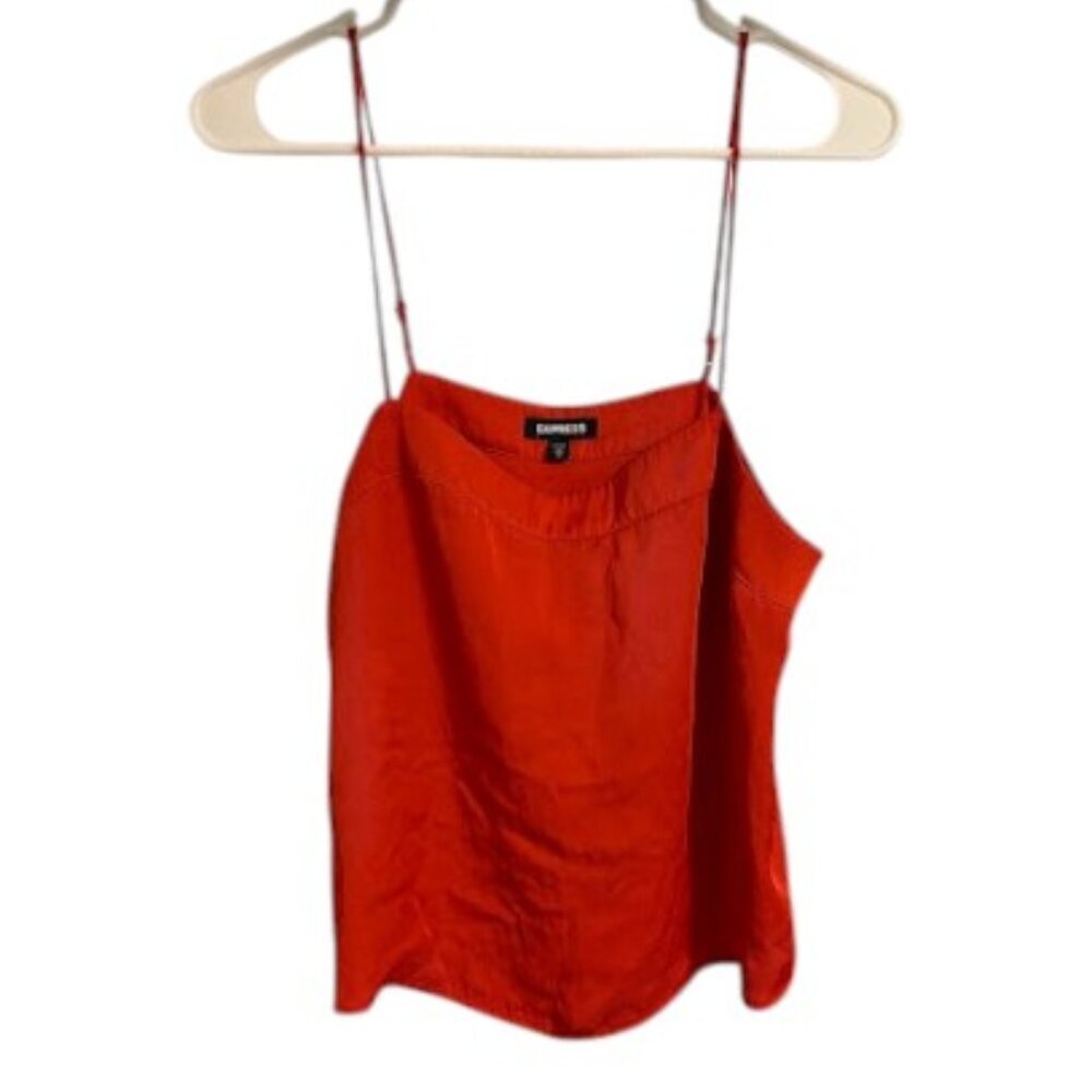 EXPRESS Women's Dusty Orange Sleeveless Top - Size M
